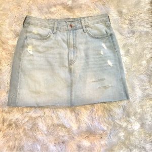Denim skirt size medium